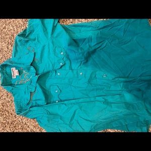 Western button down